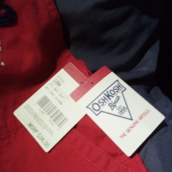 Oshkosh BRAND NEW W/TAGS 18mon. Overalls - Picture 3 of 7